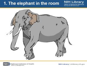 1. kép: Elefánt a szobában – az értékelés kellemetlenségéről