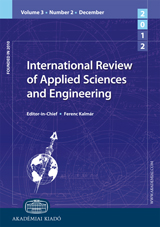 International Review of Applied Sciences and Engineering