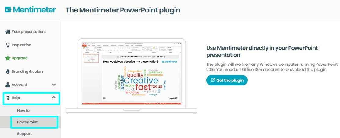 10. ábra - PowerPoint integrációs lehetőség